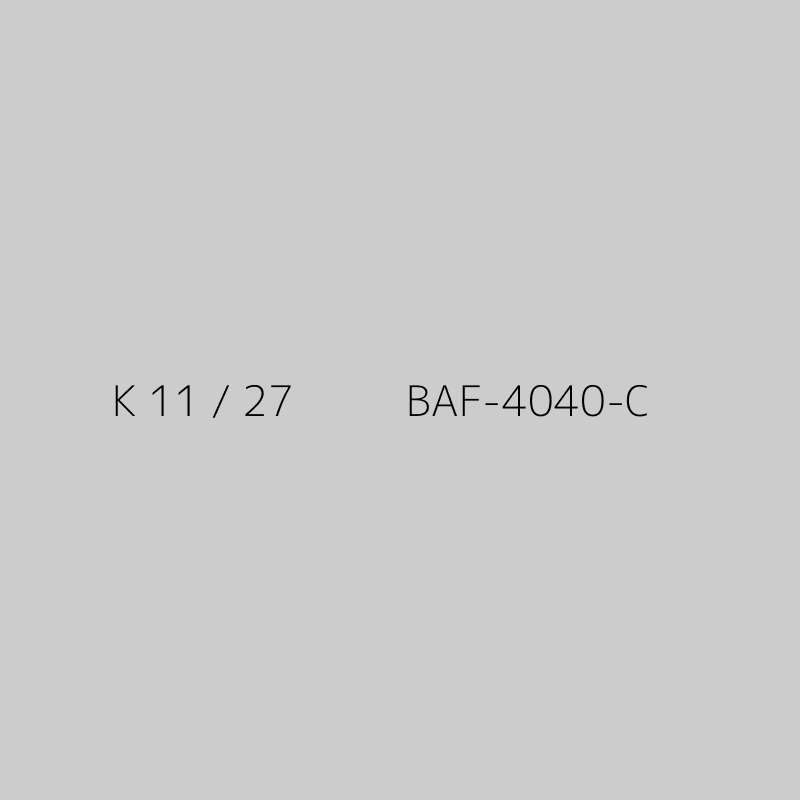 K 11 / 27          BAF-4040-C 